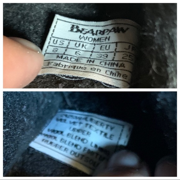 SOLD IN BUNDLE Black Velvet & Shearling “Liberty” Slippers - Picture 10 of 12